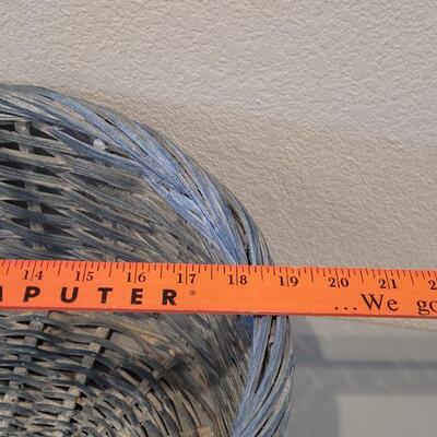 Lot 223: (3) Blue Baskets Lot