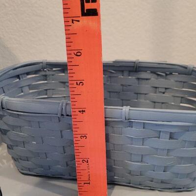 Lot 223: (3) Blue Baskets Lot