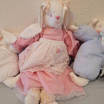 Lot 228: New Floppy Ear Bunnies (3)