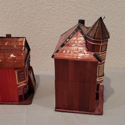 Lot 233: (2) Trinket Box Houses
