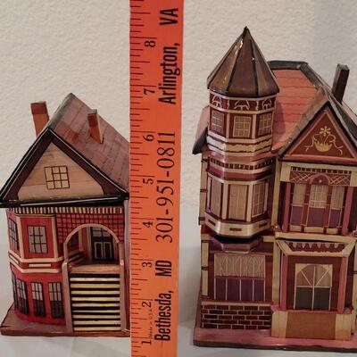 Lot 233: (2) Trinket Box Houses