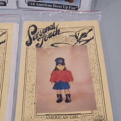 Lot 238: (4) American Girl Doll Clothes Sewing Patterns 