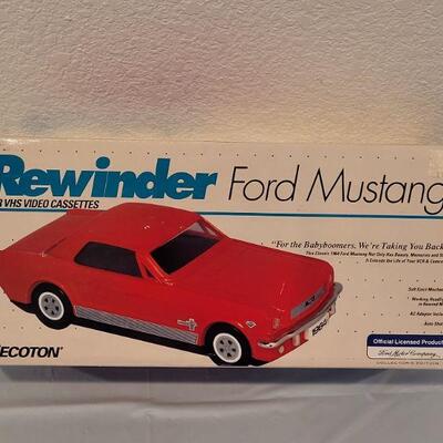 Lot 239: Vintage 1964 Ford Mustang VHS Rewinder