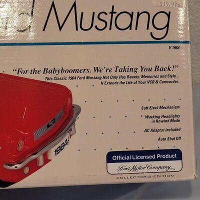 Lot 239: Vintage 1964 Ford Mustang VHS Rewinder