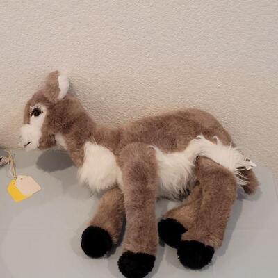 Lot 242: (2) New Baby Ram and Baby Deer Plushies 