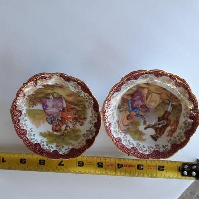 Two Vintage Limoges Collectors Plates