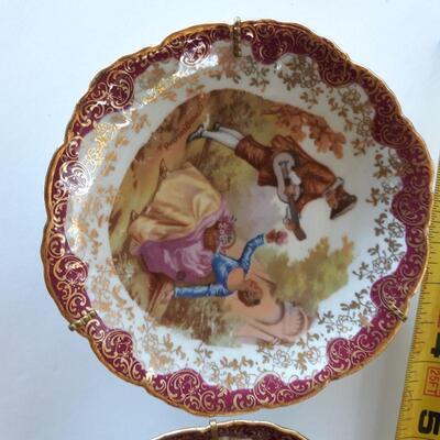 Two Vintage Limoges Collectors Plates