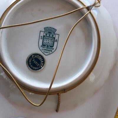 Two Vintage Limoges Collectors Plates