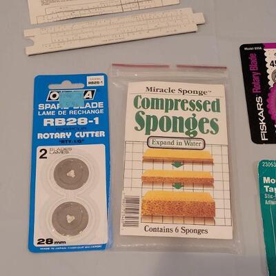 Lot 245: Crafting Supplies and Serger Gifts & Crafts Book