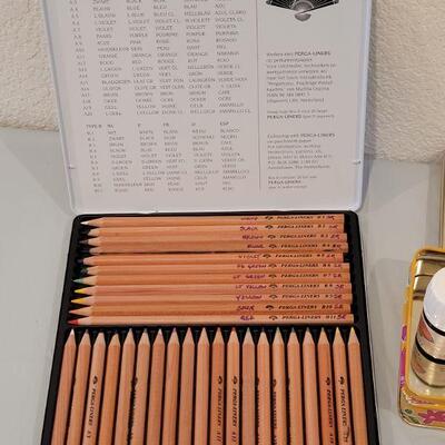 Lot 246: Perga-Liners Pencils and Tinta