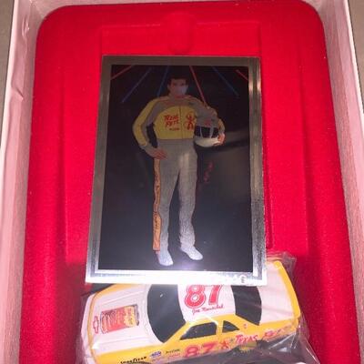 Signed joe nemecheck car with certificate of authenticity 