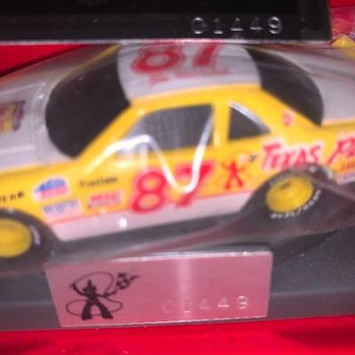 Signed joe nemecheck car with certificate of authenticity 