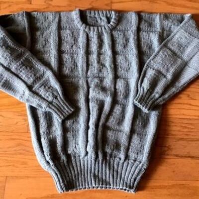 B415 - (5) Pc Men's Sweater Lot - 2 Hand Knit, Jos A. Banks & Brooks Bros.