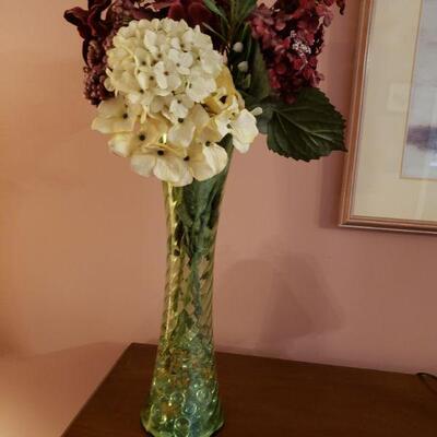 Vase and flowers