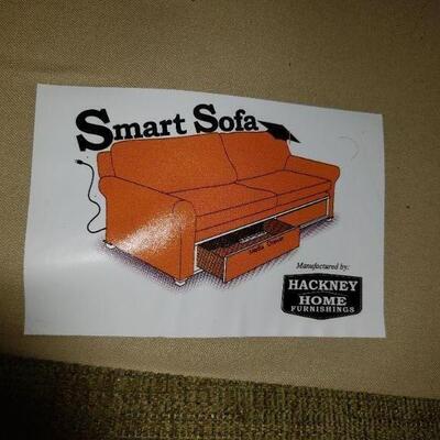 Sofa with storage, good condition!