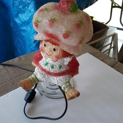 Vintage Strawberry Shortcake Lamp