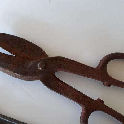 Lot of Rustic tools