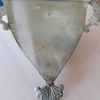  Metal Sconce Light blueish-greenish