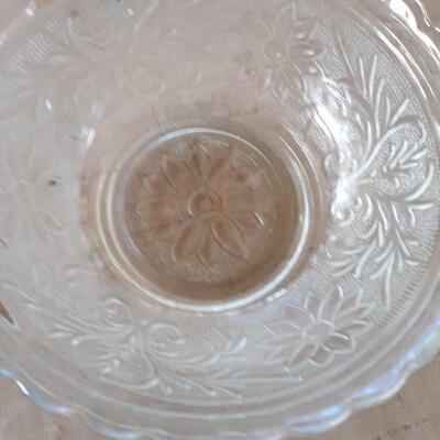 Vintage glass bowls