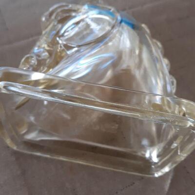 Vintage Glass Horse