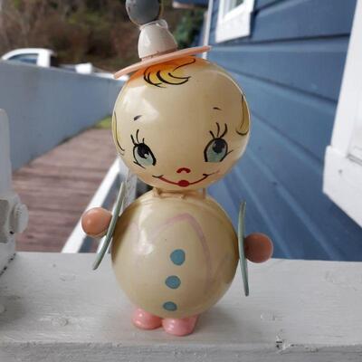 Vintage Waggle Wheels Baby Raddle