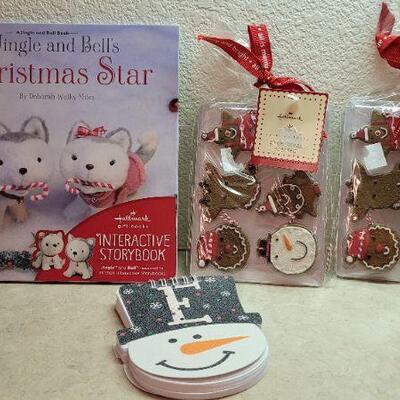Lot 261: Assorted NEW HALLMARK Christmas Collectibles 
