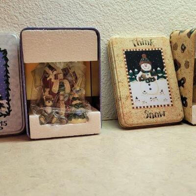 Lot 262: (2) Vintage New Christmas Ornaments 