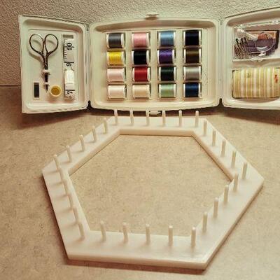 Lot 268: Vintage Sewing Kit and Loom