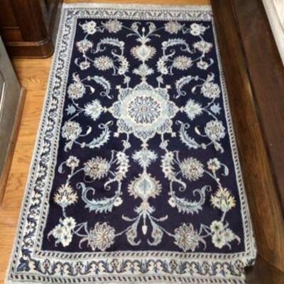 BR367 - Blue & White Persian Rug