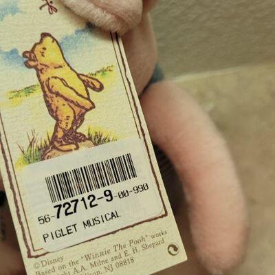 Lot 275: Our Gang VHS Collection + Piglet Musical Plush