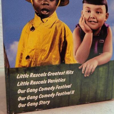 Lot 275: Our Gang VHS Collection + Piglet Musical Plush