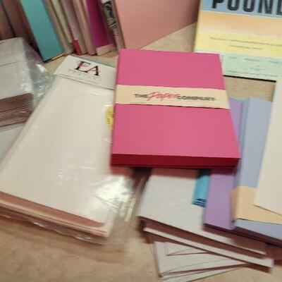Lot 283: LARGE School Craft and Art Paper Supply 