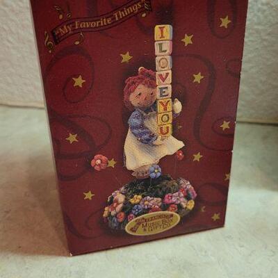 Lot 284: Vintage My Favorite Things Book + I Love You Doll
