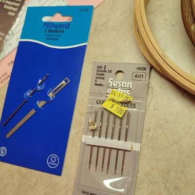 Lot 293: Assorted Craft and Sewing Supplies 