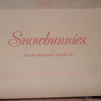 Lot 295: Dept. 56 SNOWBABIES "Slow Moving Vehice" 