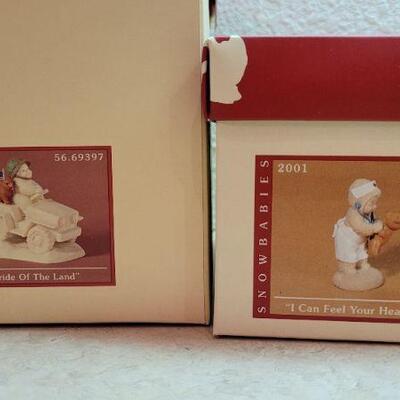 Lot 305: (2) SNOWBABIES Figures 
