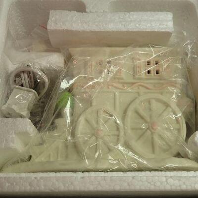Lot 306: Dept. 56 SNOWBABIES My Woodland Wagon 