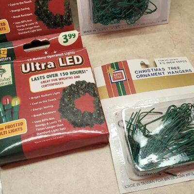 Lot 312: Assorted NEW Christmas Accessories 