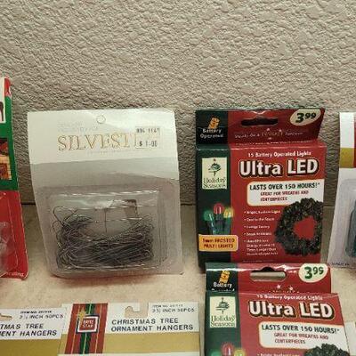 Lot 312: Assorted NEW Christmas Accessories 
