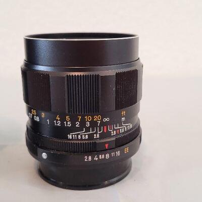 Lot 326: Vintage KONICA 35MM Lens F2.8 w/ Case