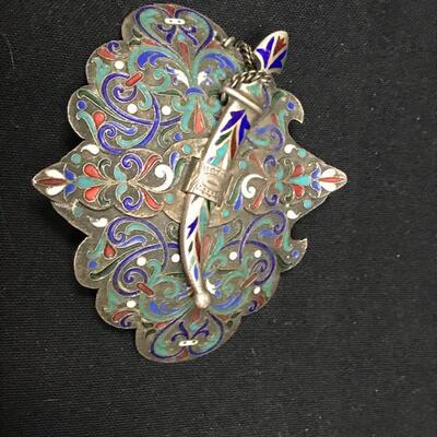 Lot 27L:  Antique Persian Style Pin and More