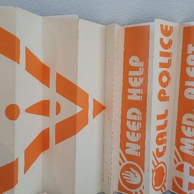 Lot 329: (2) Vintage Auto SUN Visor Cardboard Reflectors 