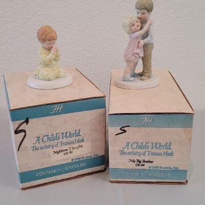 Lot 330: (2) Vintage FRANCES HOOK Collectibles Figures 
