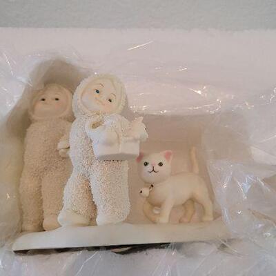 Lot 338: Dept. 56 SNOWBABIES Caring for All