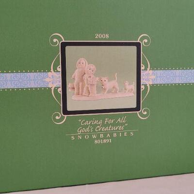 Lot 338: Dept. 56 SNOWBABIES Caring for All