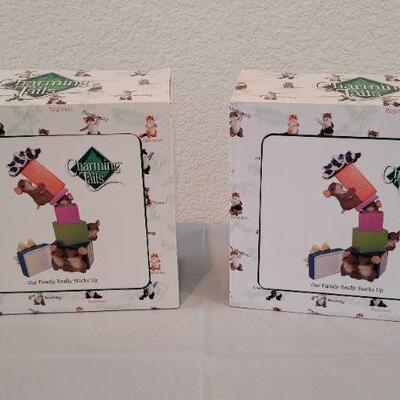 Lot 340: (2) New CHARMING TAILS Our Family Really Stacks Up