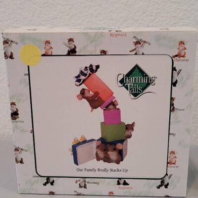 Lot 340: (2) New CHARMING TAILS Our Family Really Stacks Up