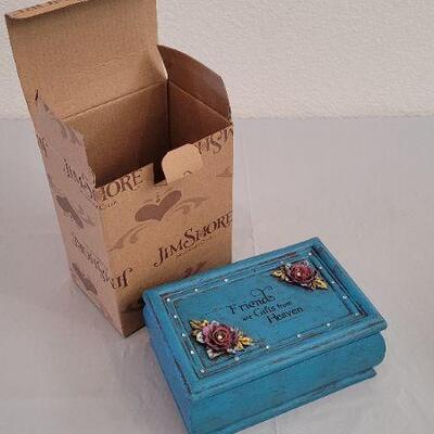 Lot 343: Simple Spirits Jewelry Trinket Music Box NEW