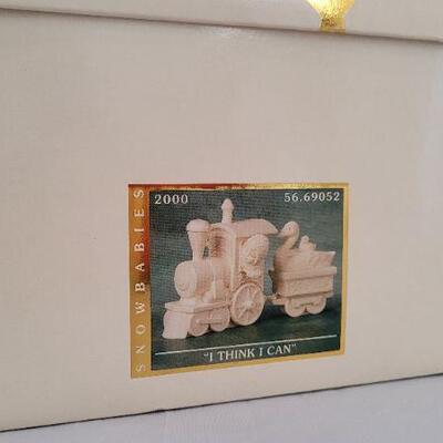 Lot 345: Dept. 56 SNOWBABIES I Think I Can Figure 