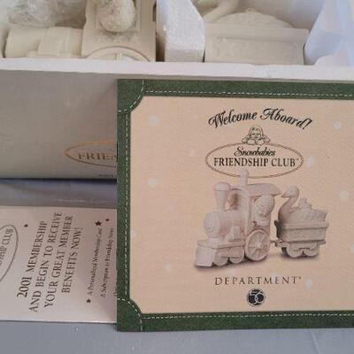Lot 345: Dept. 56 SNOWBABIES I Think I Can Figure 